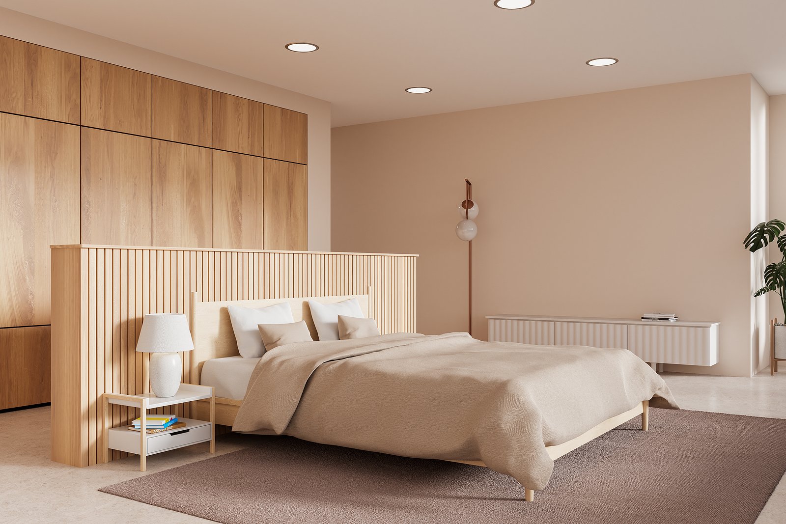 bigstock-Corner-Of-Modern-Bedroom-With--478557193