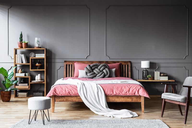 bigstock-Grey-And-Pink-Cozy-Bedroom-252415990